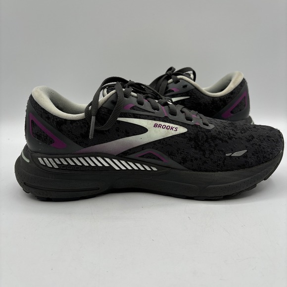 Brooks Adrenaline GTS 23 Women's Sneakers 8.5 Black Running Shoes 1203811B072 - Picture 7 of 15
